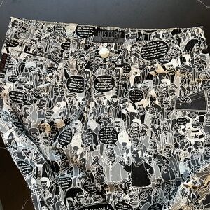 Vintage Simpsons Iceberg denim jeans black, gray, white size 28